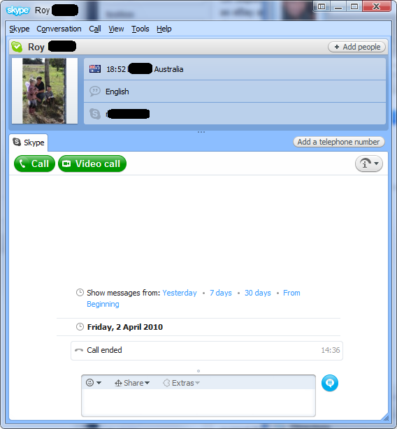 how to make skype share screen look better