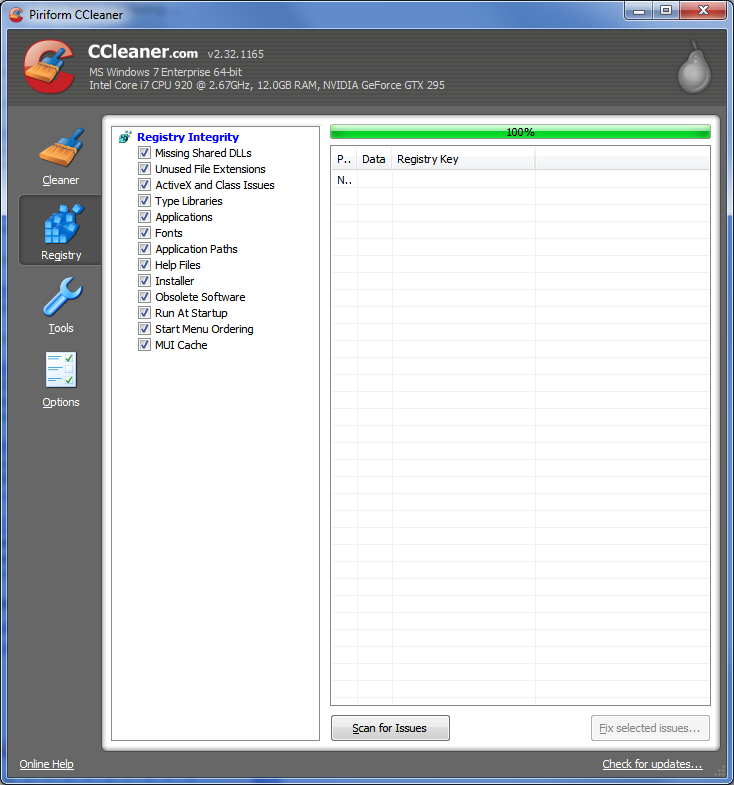ccleaner registry cleaner windows 8