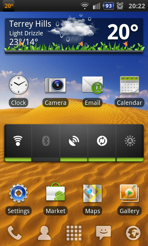 download weather widget android