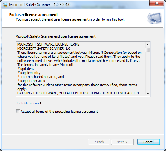 instal the last version for ios Microsoft Safety Scanner 1.391.3144