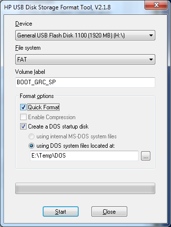 usb boot disk utility